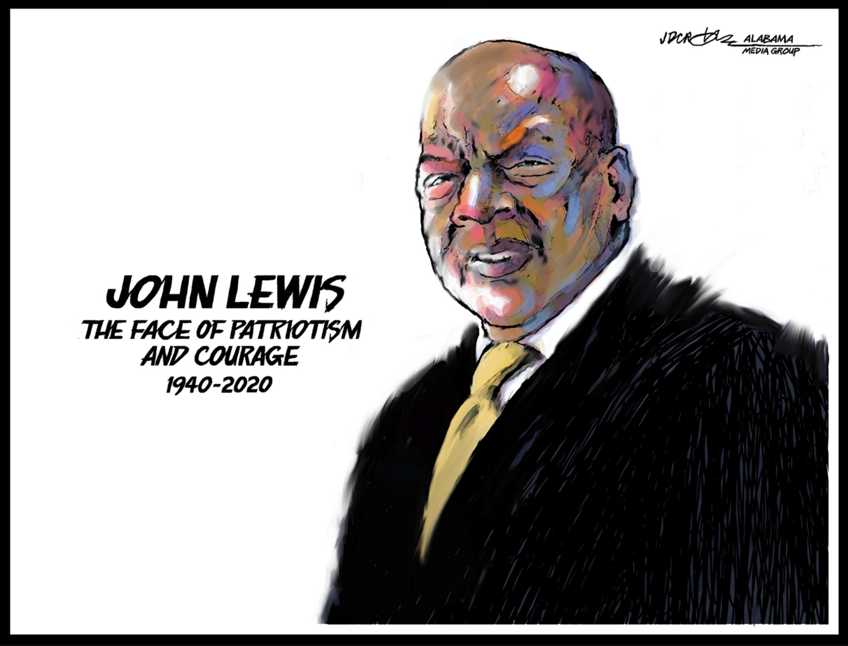 ‘Good trouble:‘ John Lewis spoke thunder and lightning truth in a calm-before-the-storm voice